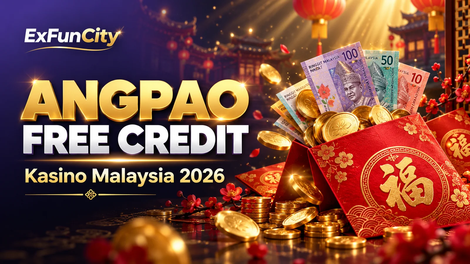 Angpao Free Credit Kasino Malaysia 2026 — Cara Tuntut | ExFunCity