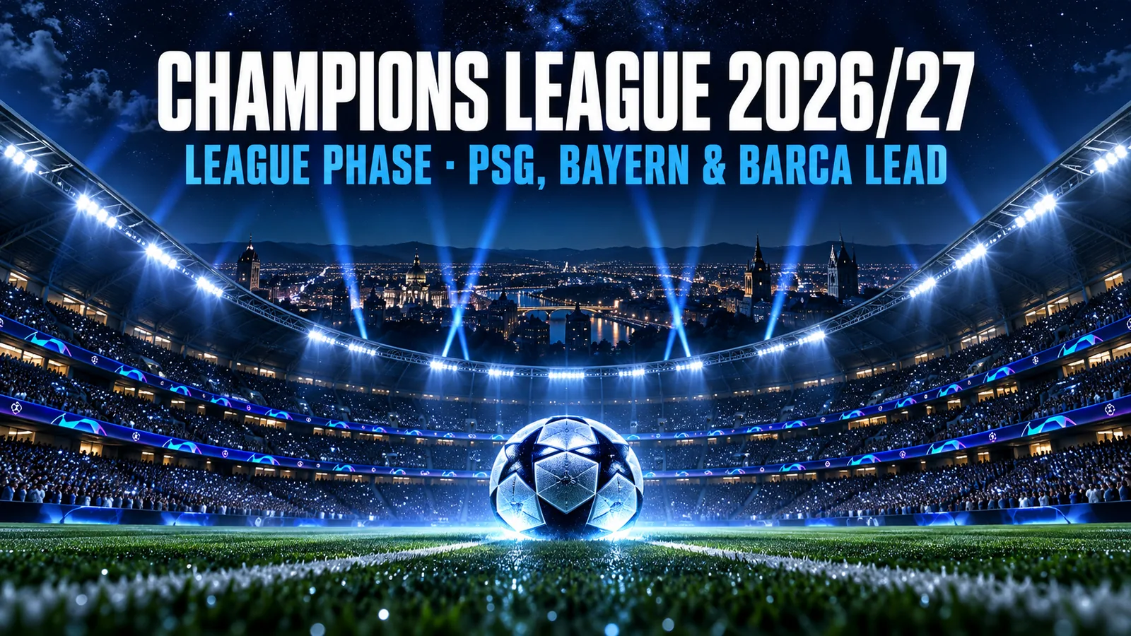 Champions League 2026/27: PSG, Bayern & Barca Lead Early