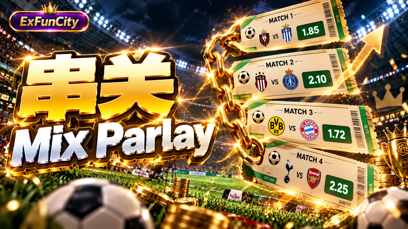 串关 / Mix Parlay 怎么玩？过关投注教学 | ExFunCity