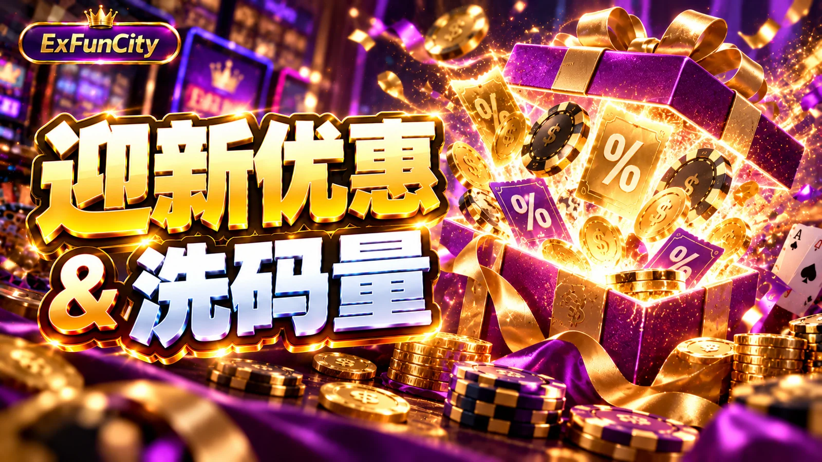 赌场迎新优惠怎么算？洗码量 Wagering 解释 | ExFunCity