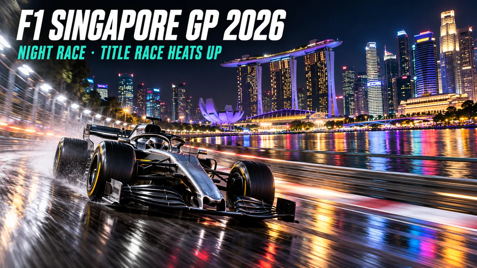 F1 Singapore GP 2026: Antonelli Leads the Title Race