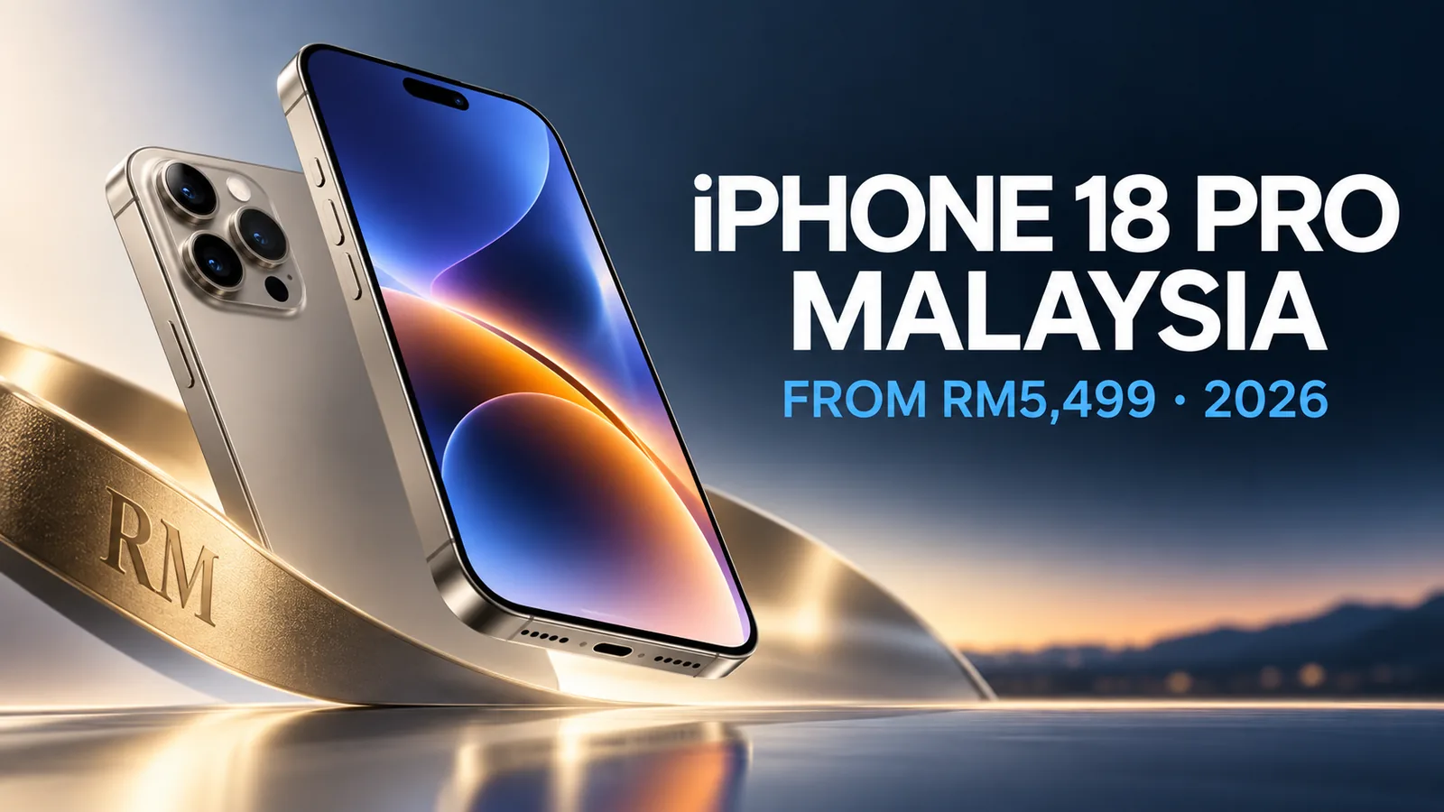 iPhone 18 Pro Malaysia Price: From RM5,499 (2026)