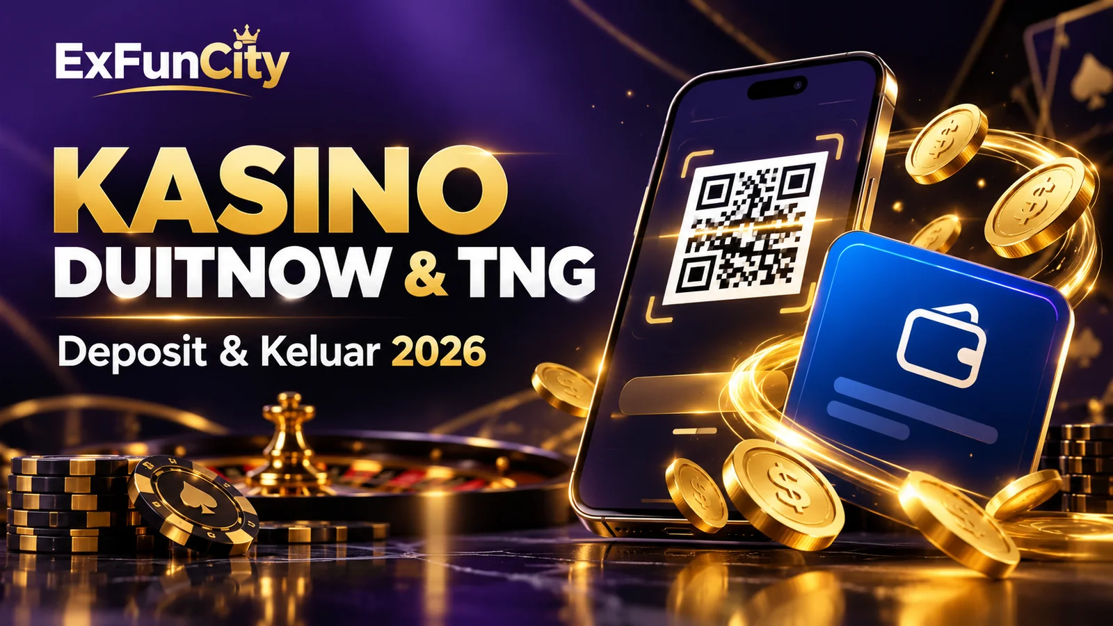 Kasino DuitNow & Touch 'n Go Malaysia 2026 Panduan | ExFunCity