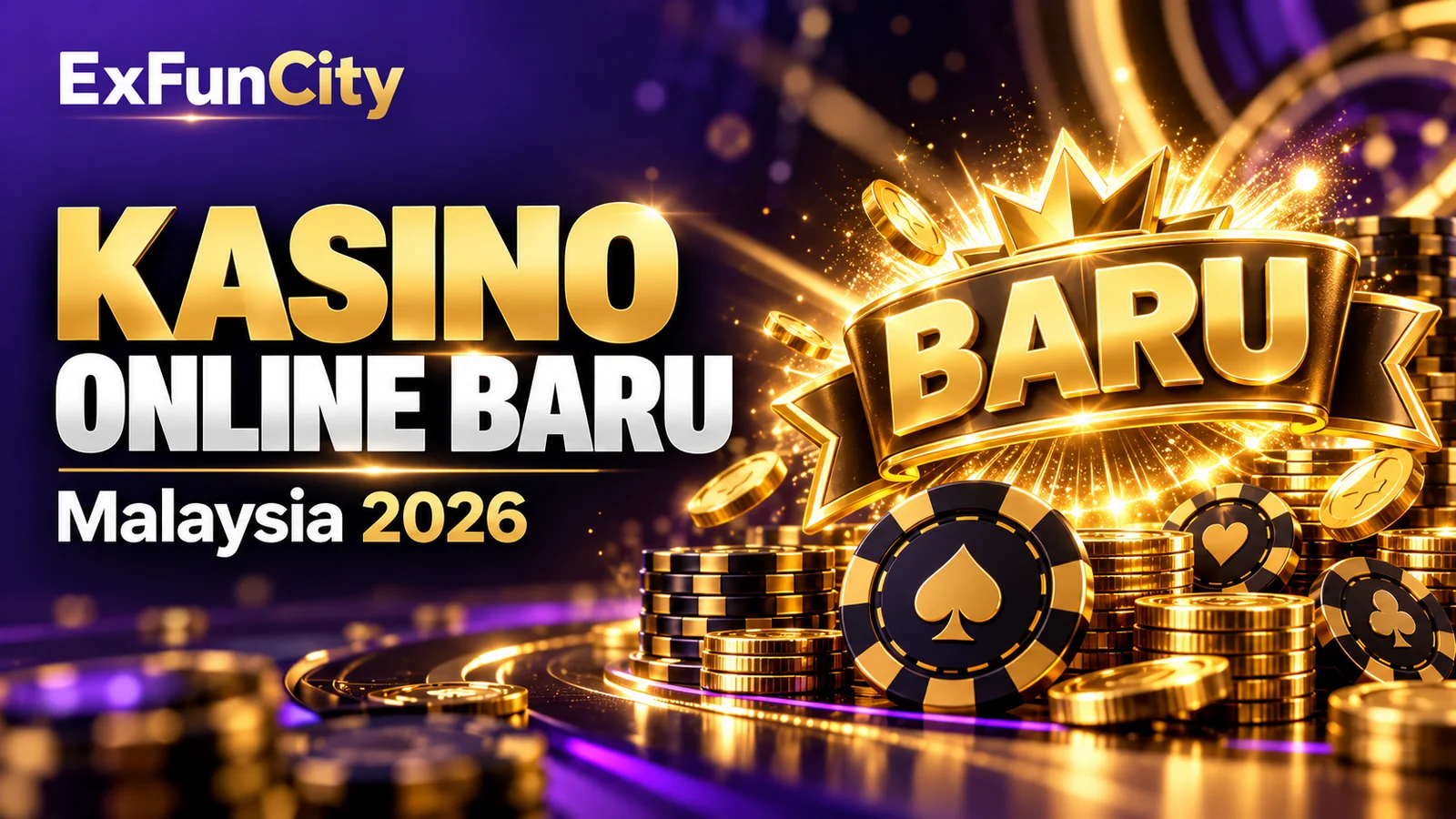 Kasino Online Baru Malaysia 2026 — Selamat Dicuba? | ExFunCity