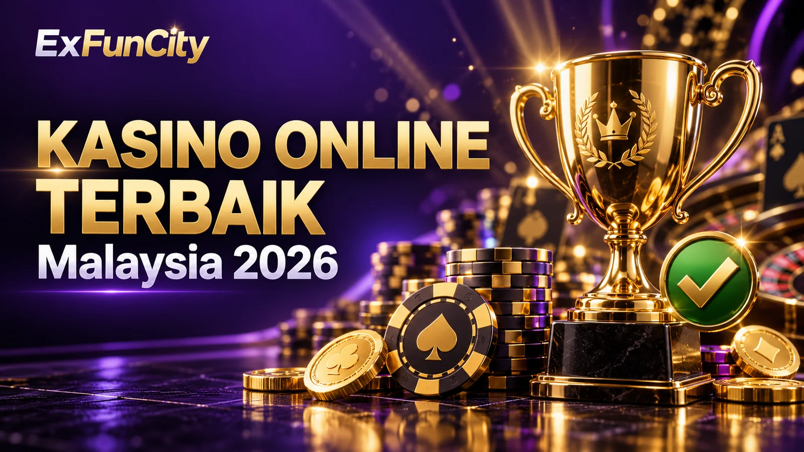 Kasino Online Malaysia Terbaik 2026 — Panduan Pilih | ExFunCity
