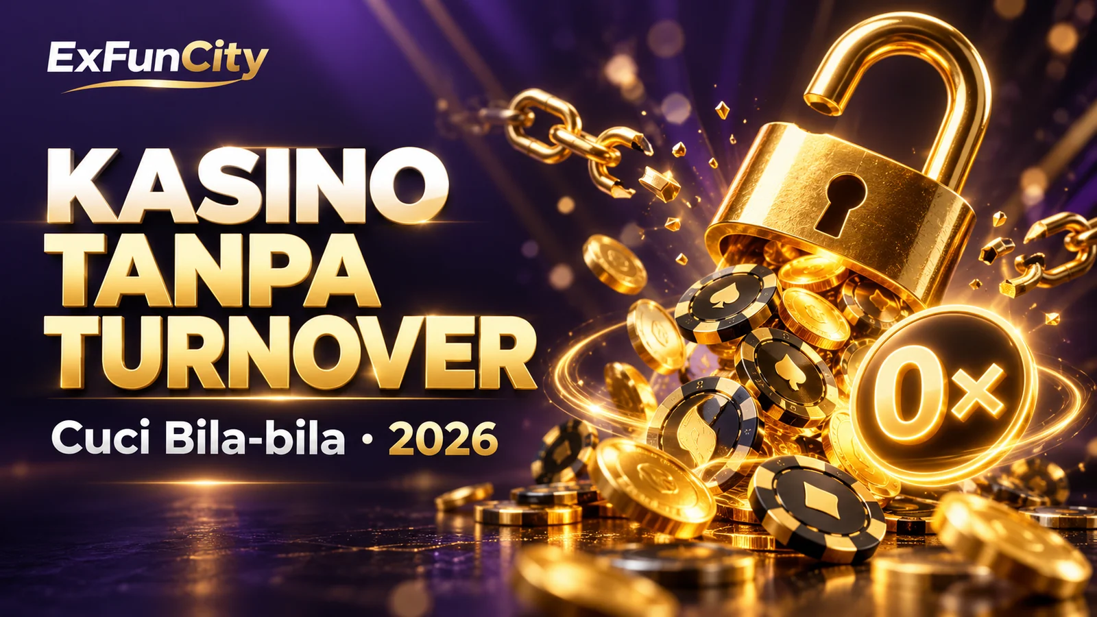 Kasino Tanpa Turnover Malaysia 2026 — Cuci Bila-bila