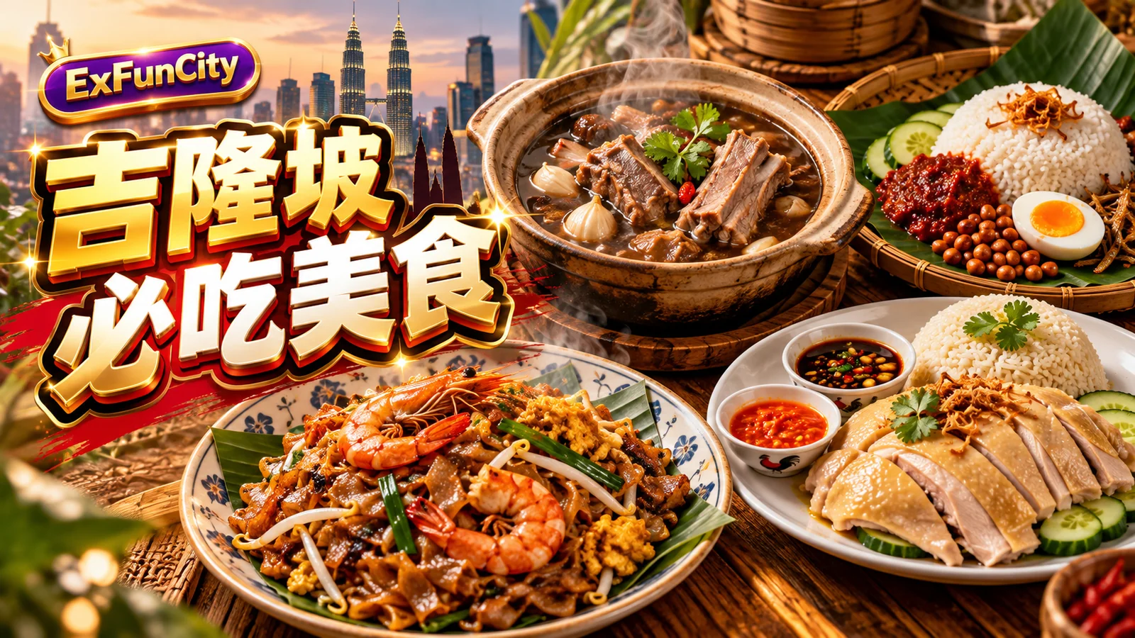 吉隆坡必吃美食推荐（在地华人版）| ExFunCity