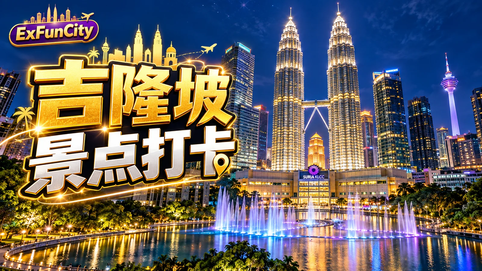 吉隆坡必去景点打卡：双子塔·茨厂街·黑风洞 | ExFunCity