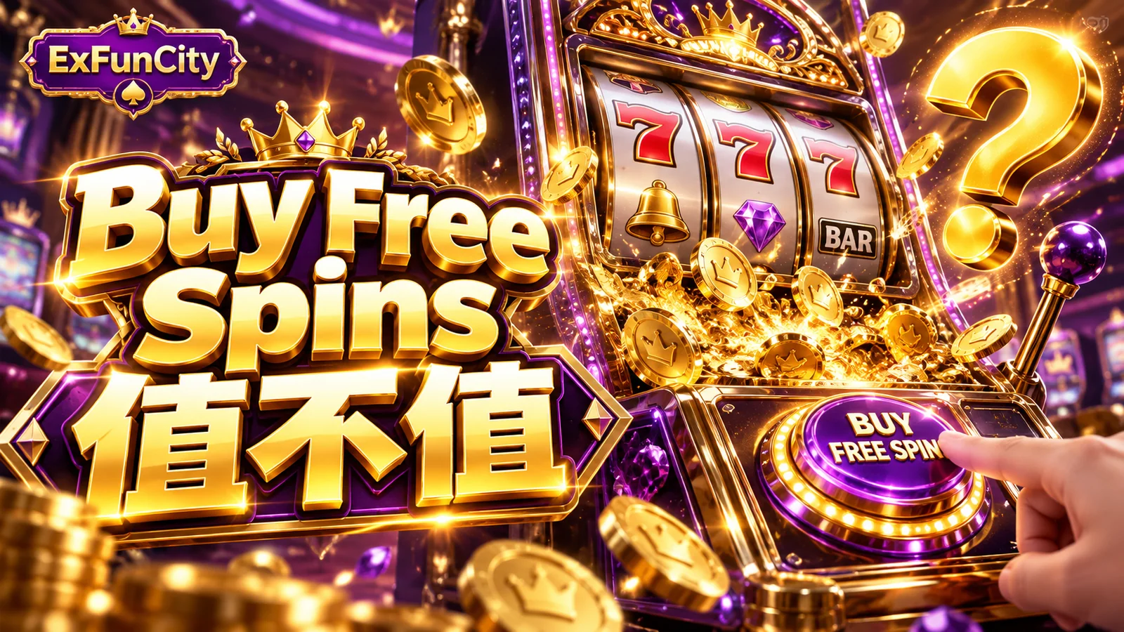 Buy Free Spins 买免费游戏值不值得 | ExFunCity