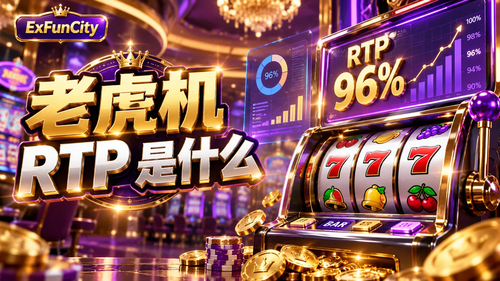 老虎机 RTP 是什么？高 RTP 怎么挑 | ExFunCity