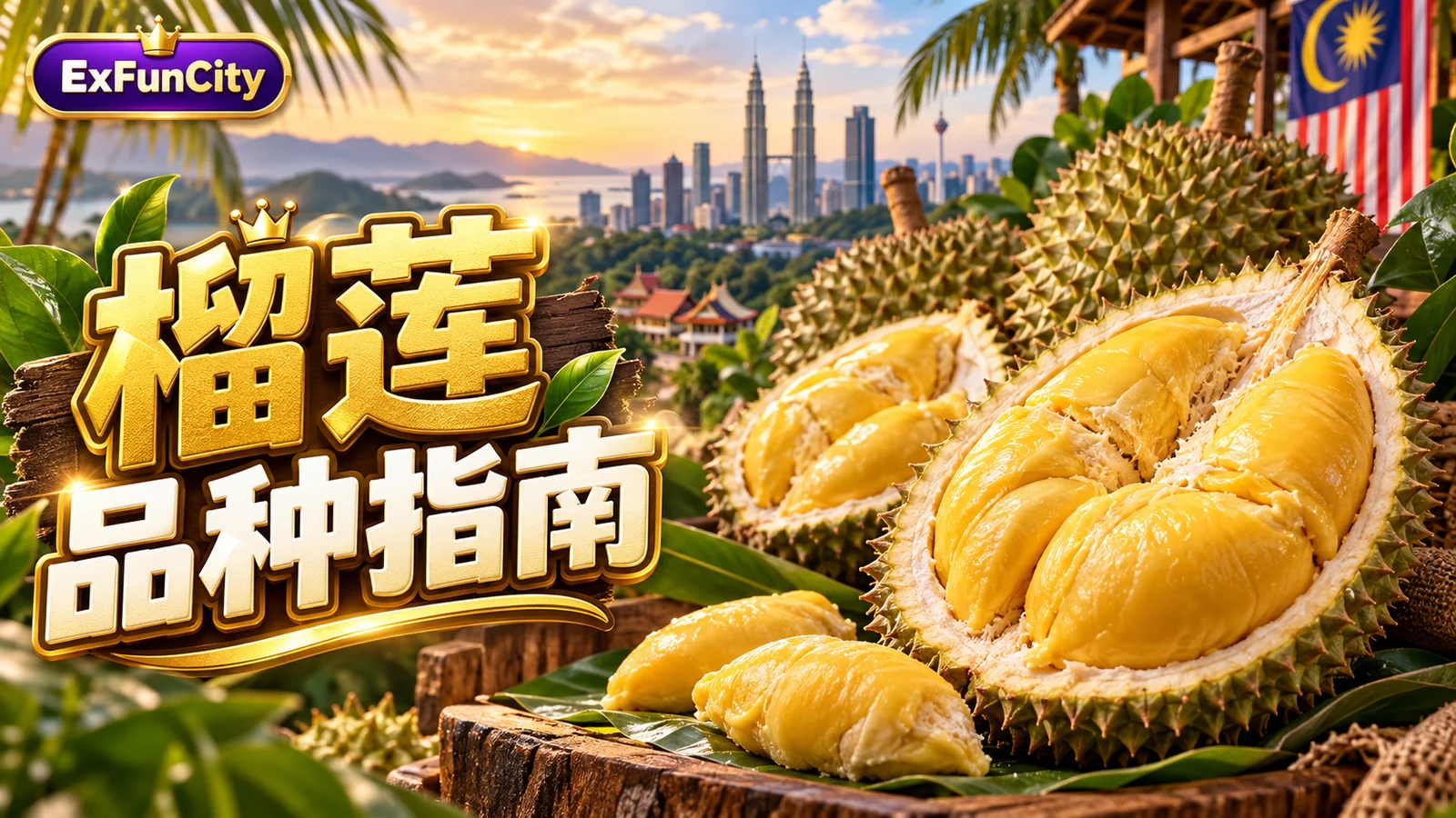 榴莲品种指南：猫山王·黑刺·D24 怎么分 | ExFunCity