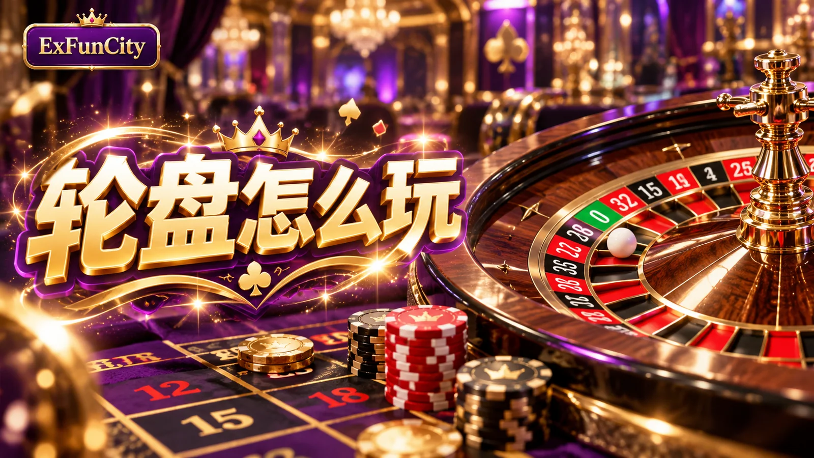 轮盘怎么玩？欧盘美盘·下注方式教学 | ExFunCity