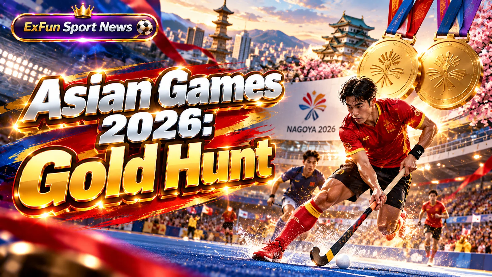 Malaysia Asian Games 2026 Medal Haul & Hockey Gold Final | ExFunCity