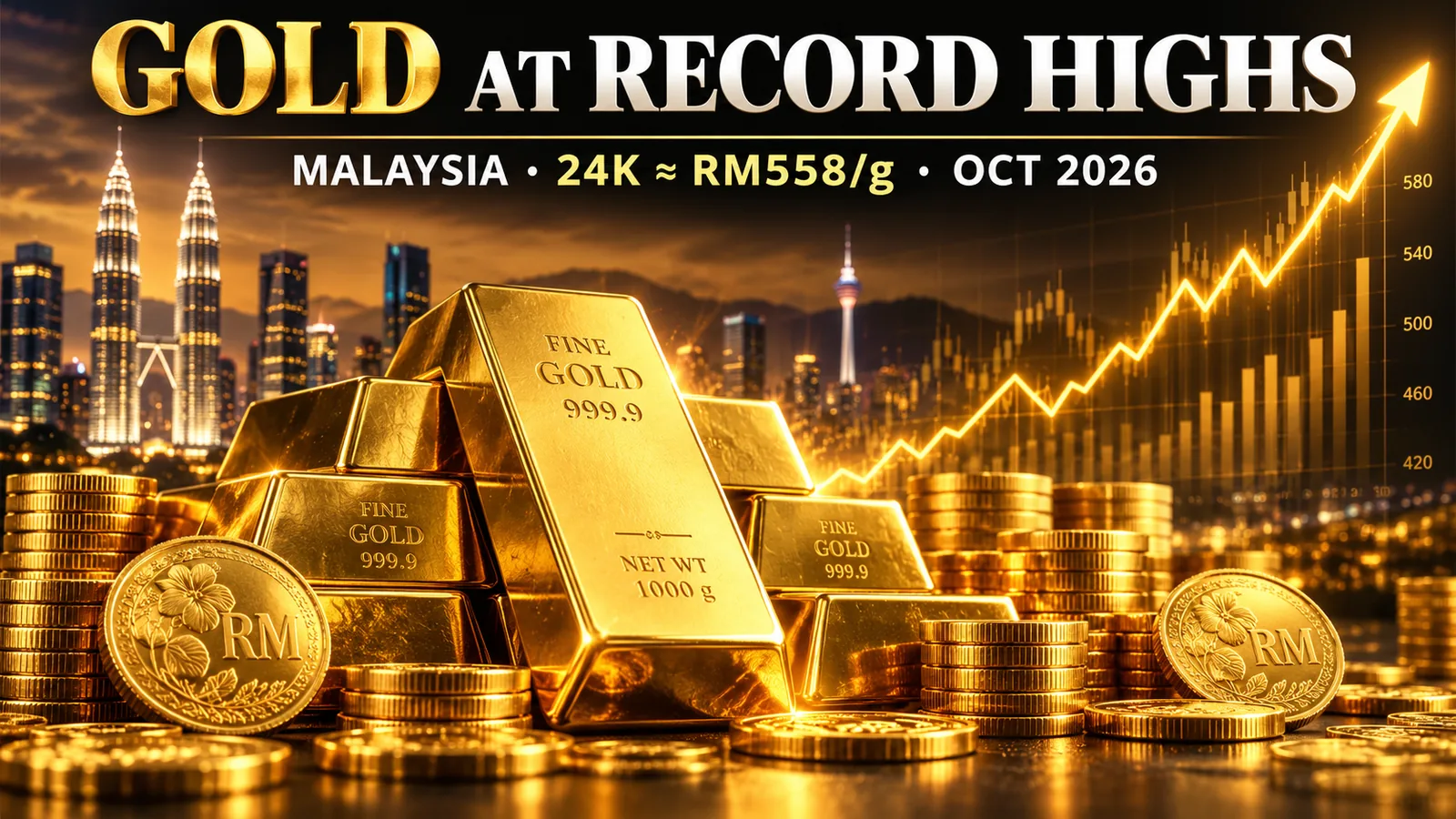 Malaysia Gold Price Record High: October 2026 Rates