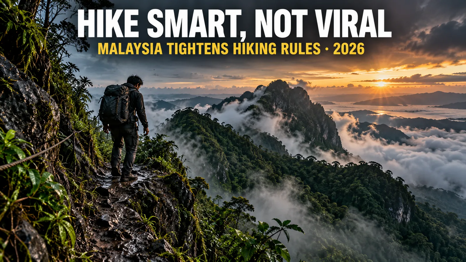 Malaysia Tightens Hiking Rules Over Viral Compressed Hikes