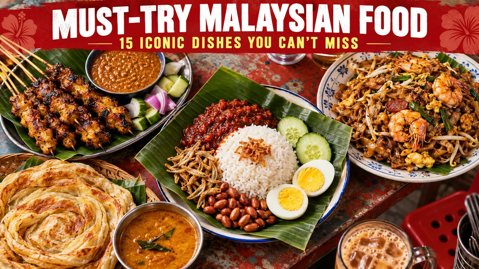 Must-Try Malaysian Food: 15 Iconic Dishes You Can't Miss