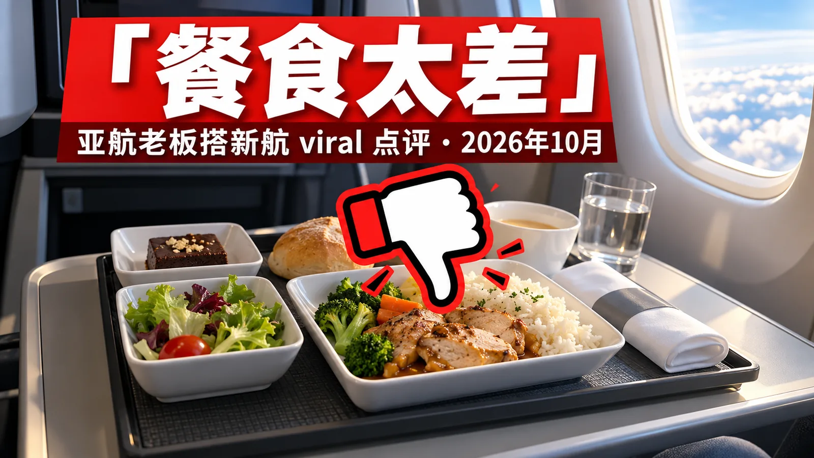 Tony Fernandes 搭新航嫌餐食「差」引热议