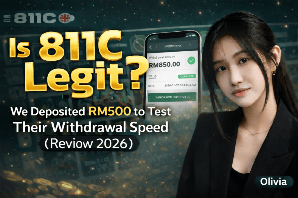 Is 811C Legit? We Deposited RM500 to Test Their Withdrawal Speed (Review 2026)