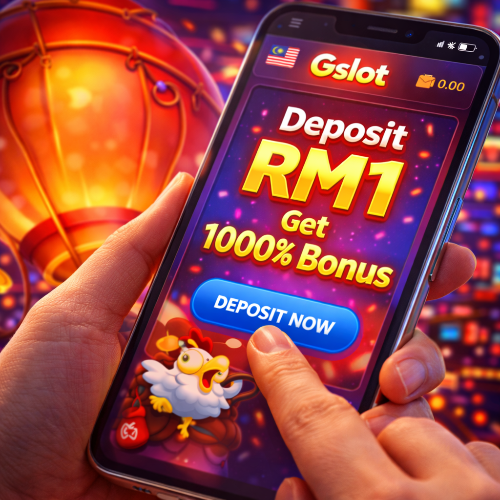 GSlot RM1 Deposit Bonus for Ballonix Mini Game